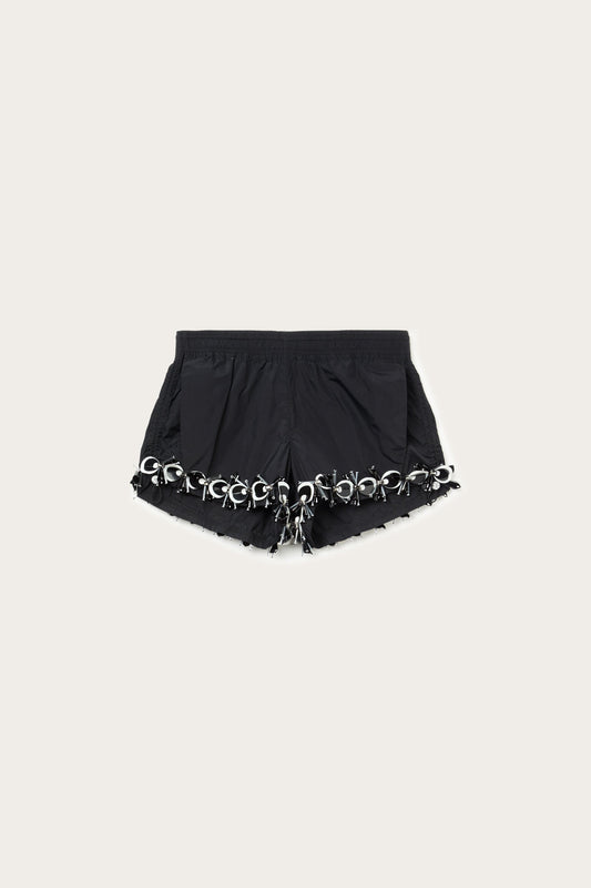Shorts con Ricami