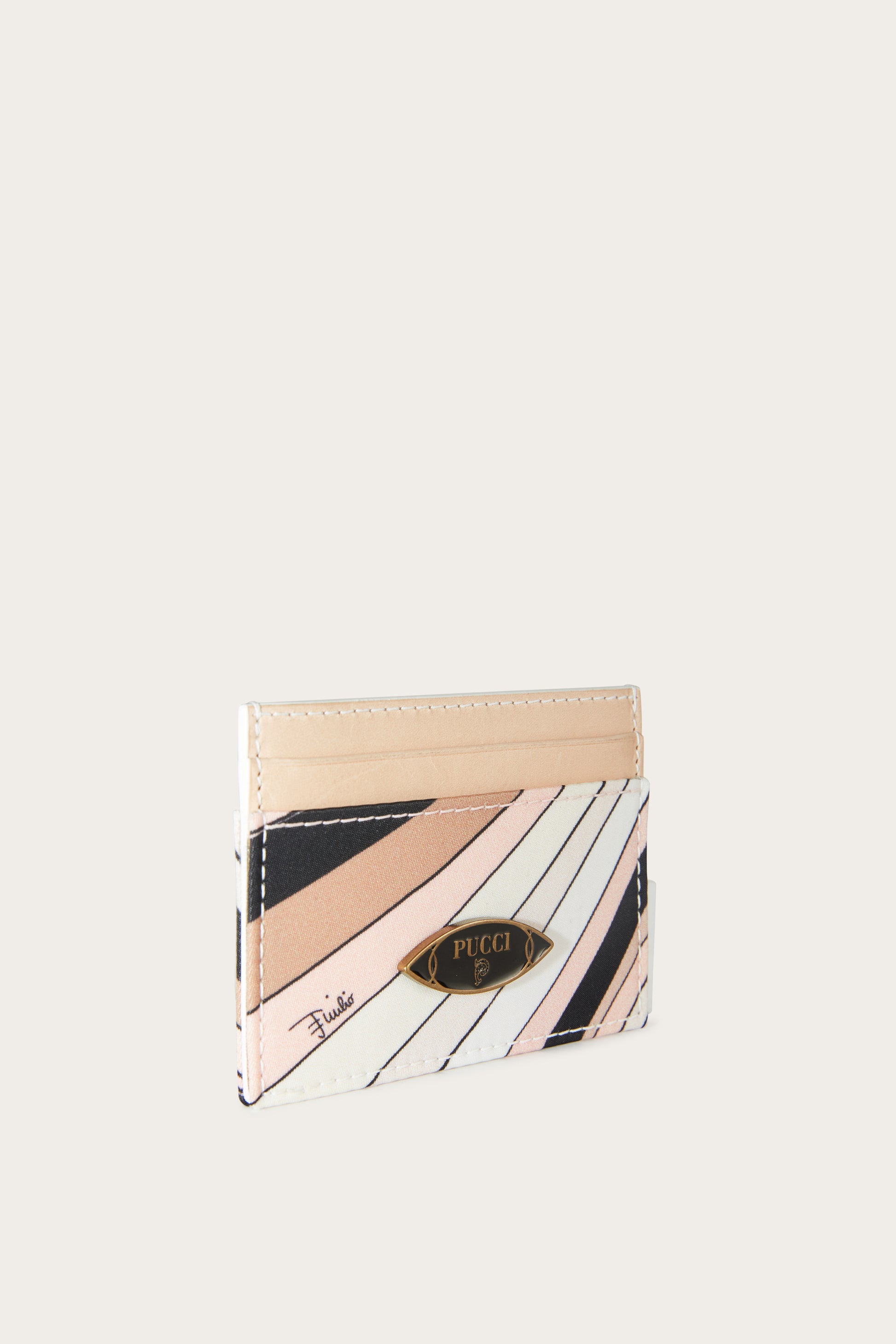Iride Print Card Holder View 2 - Pucci