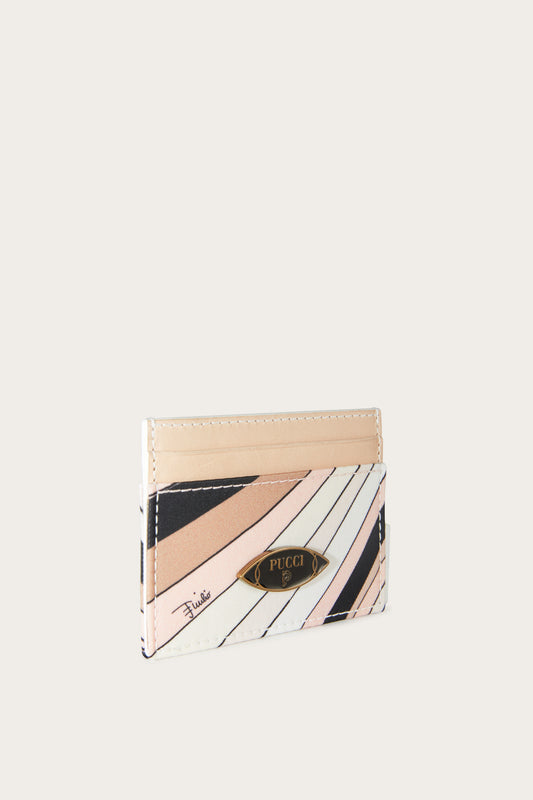 Iride Print Card Holder View 2 - Pucci