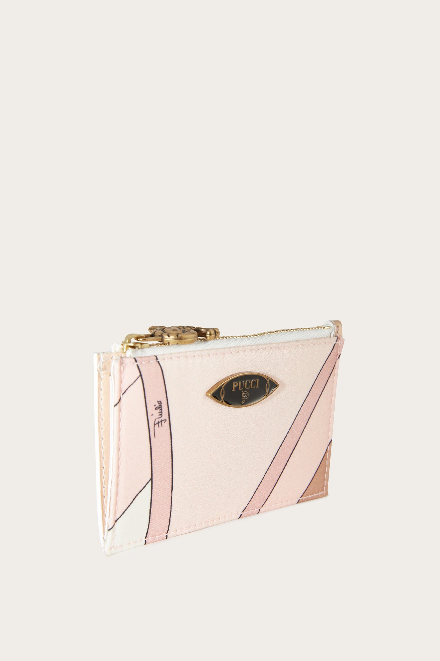 Iride Print Card Holder View 2 - Pucci
