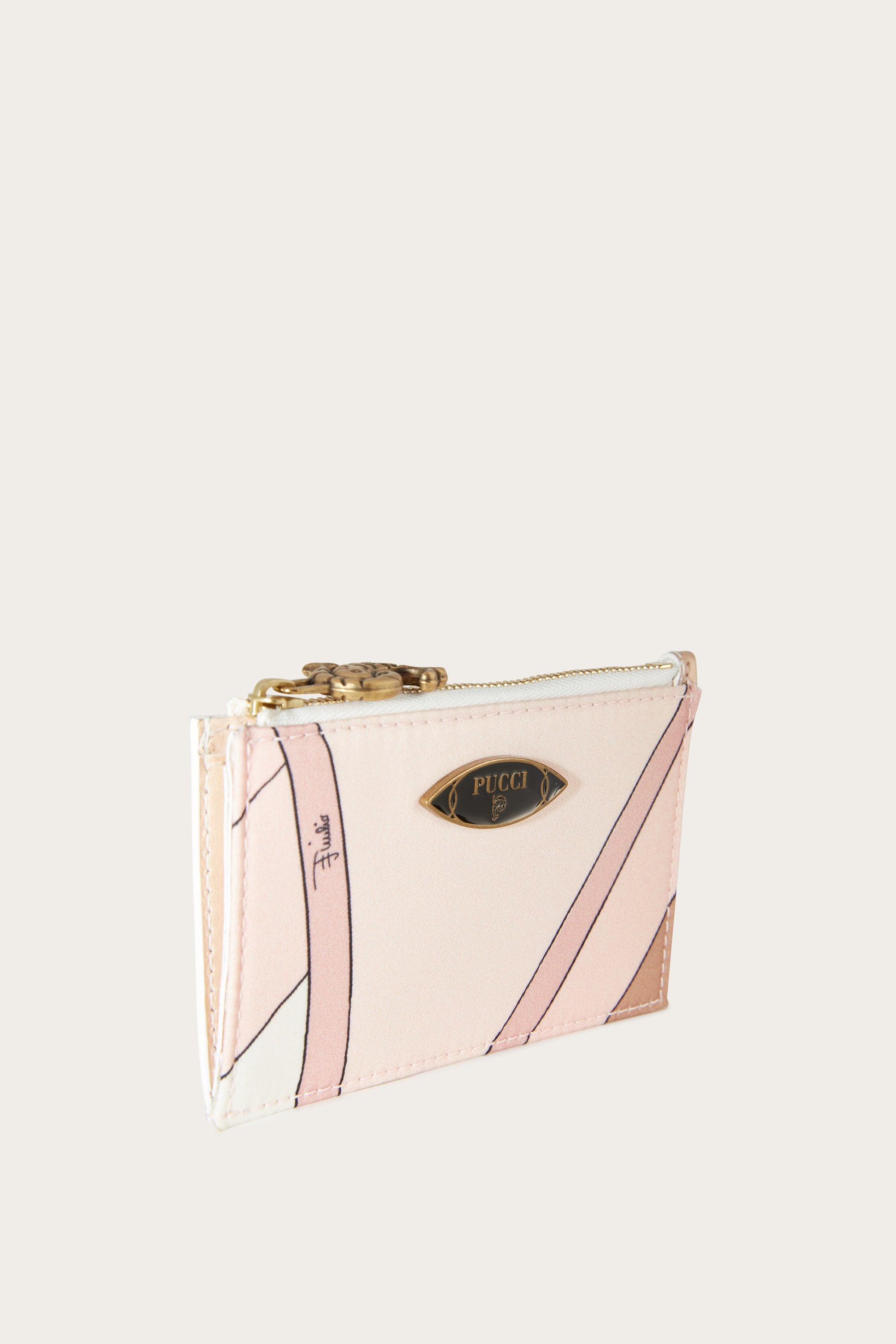 Iride Print Card Holder View 2 - Pucci
