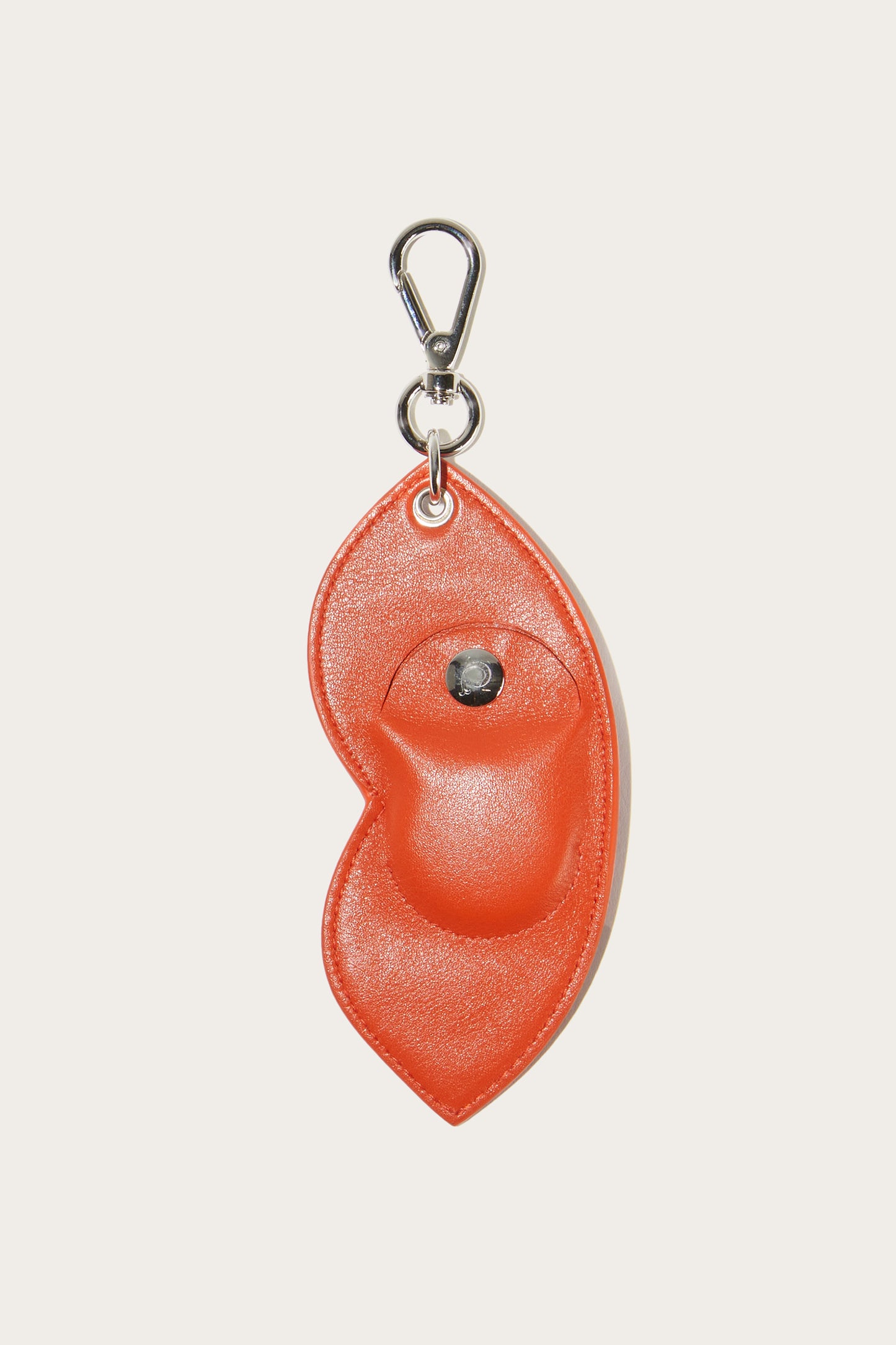 Leather Airtag Holder With 3D Design View 3 - Pucci