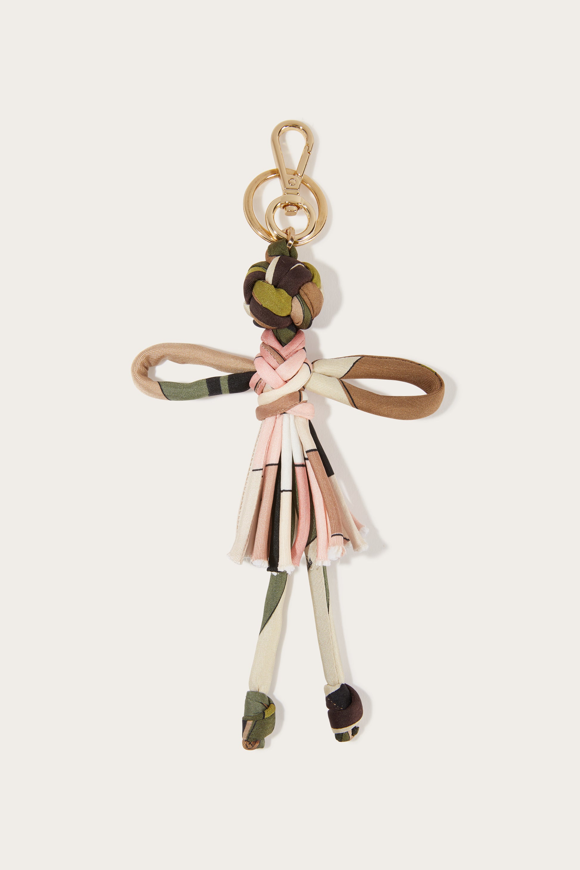 Iride Print Silk Keychain View 1 - Pucci