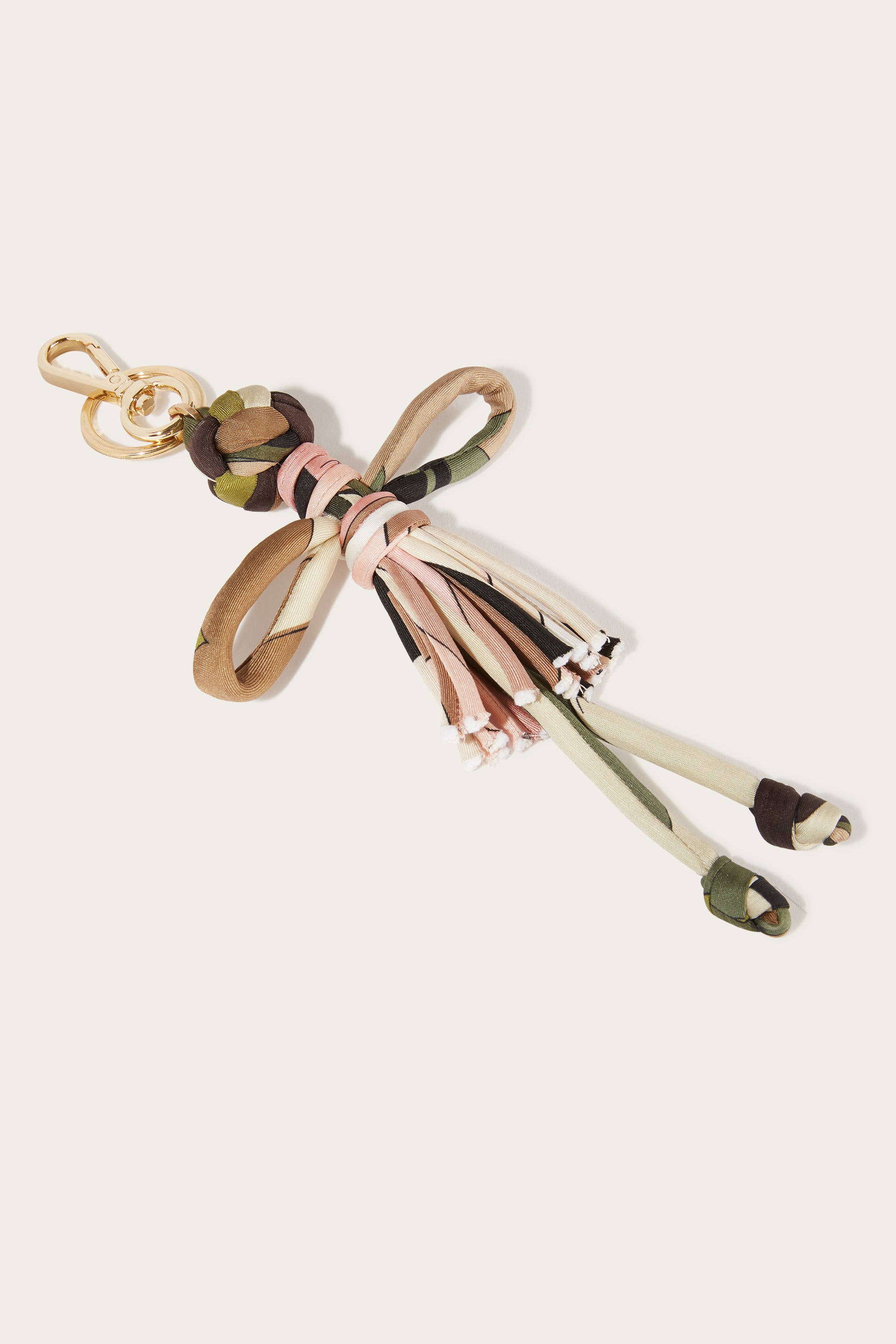 Iride Print Silk Keychain View 2 - Pucci
