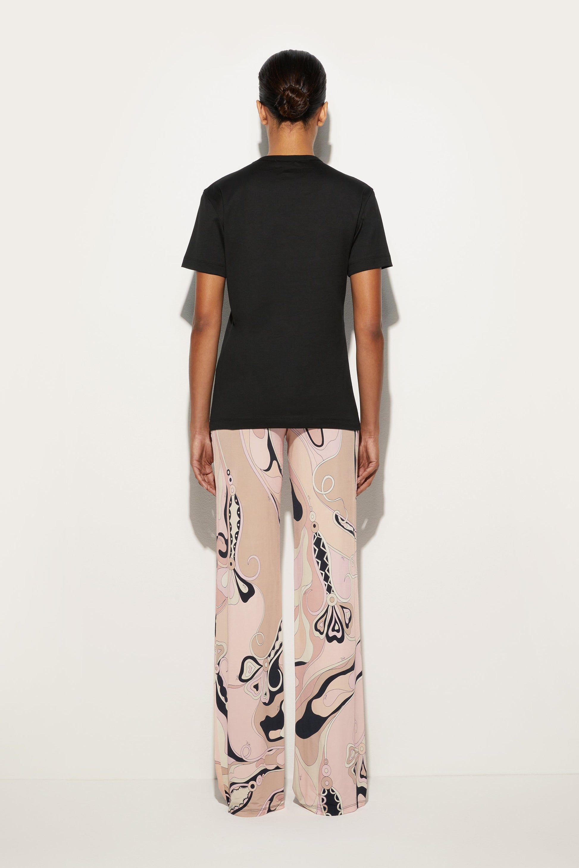 Cotton Logo T-Shirt View 4 - Pucci