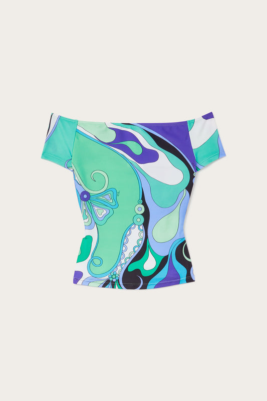Top in Stampa Orchidee