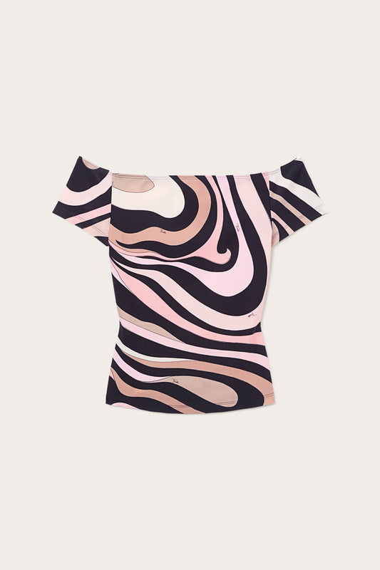 Marmo Print Top View 1 - Pucci