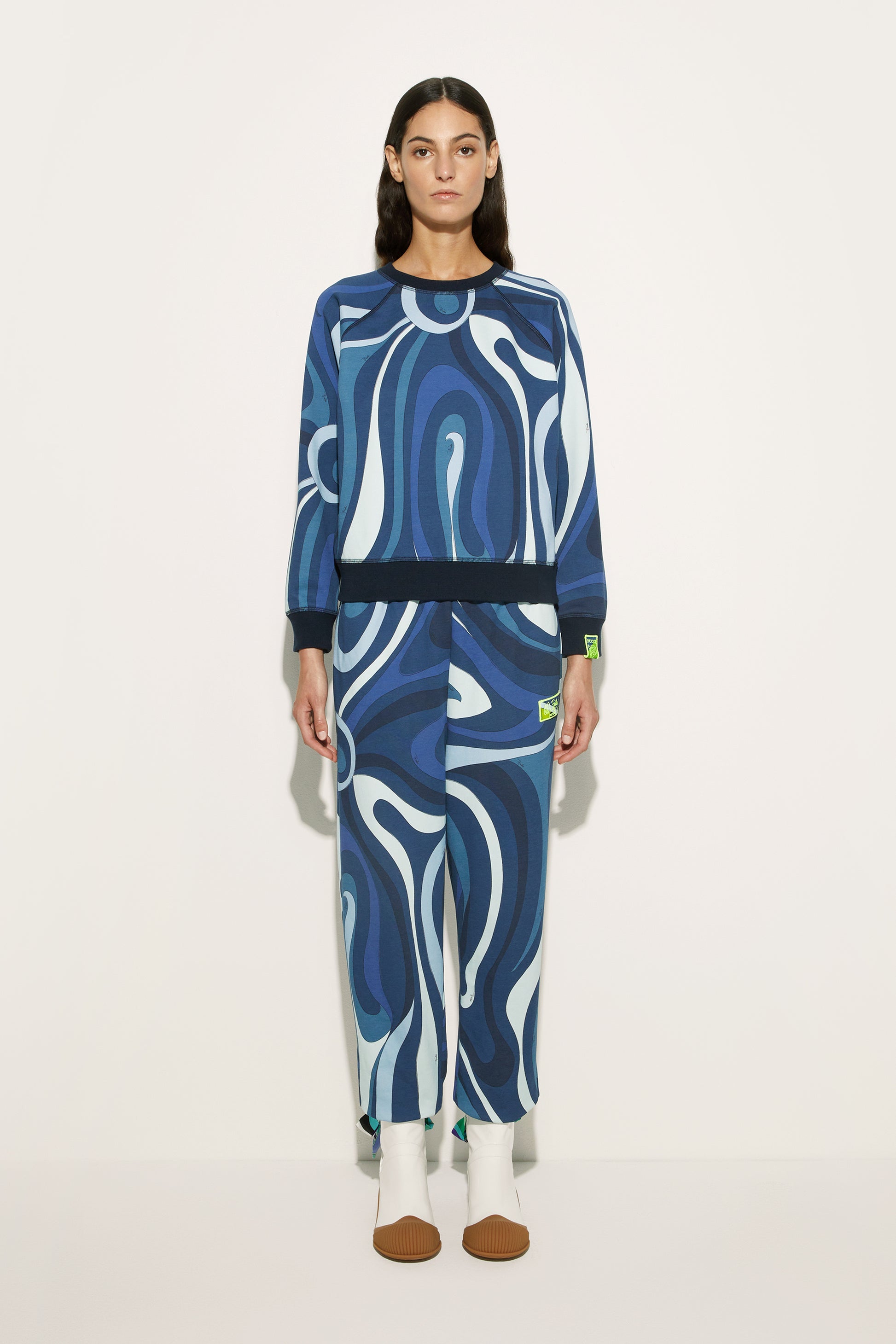 Fleece Joggers View 2 - Pucci