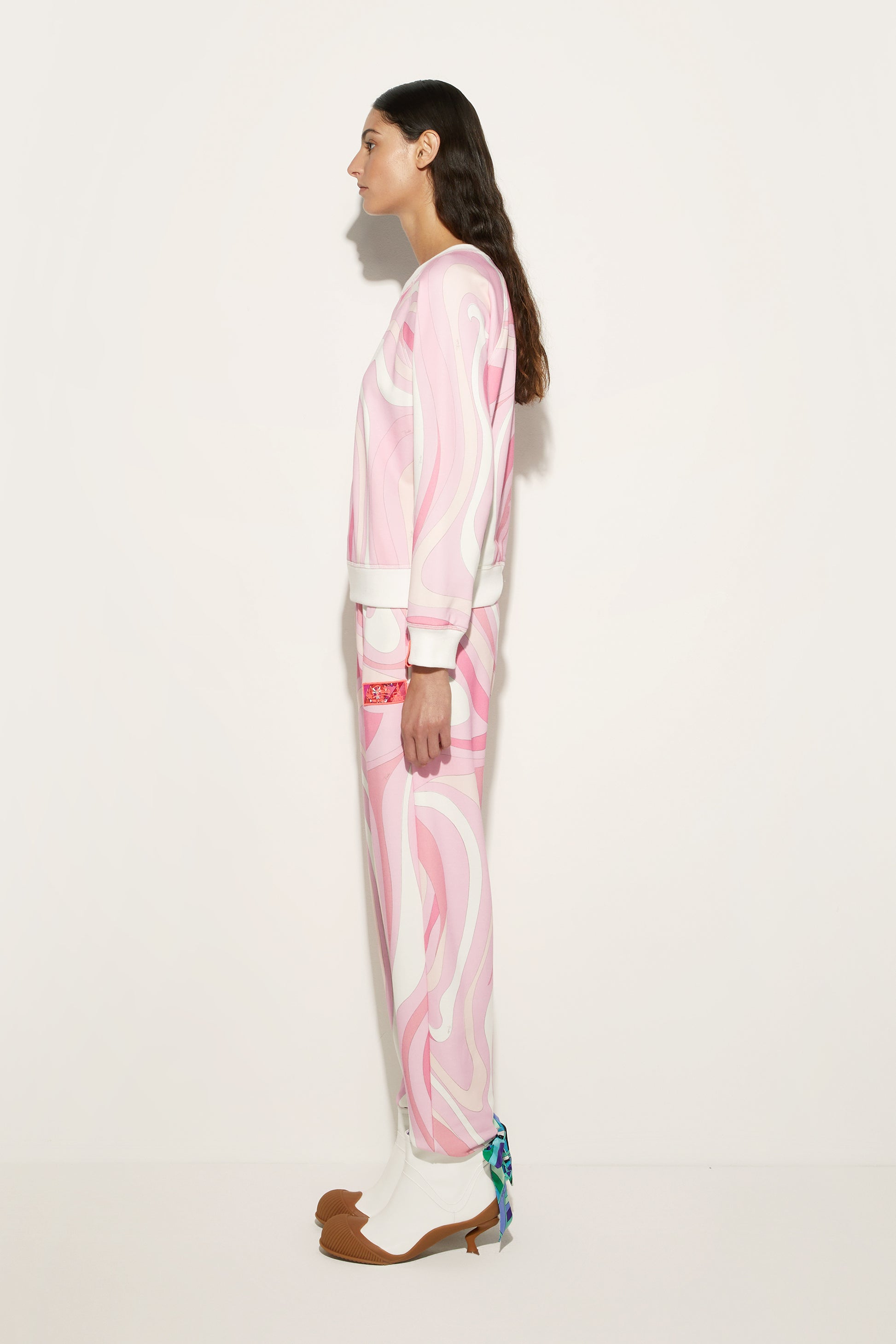 Fleece Joggers View 3 - Pucci