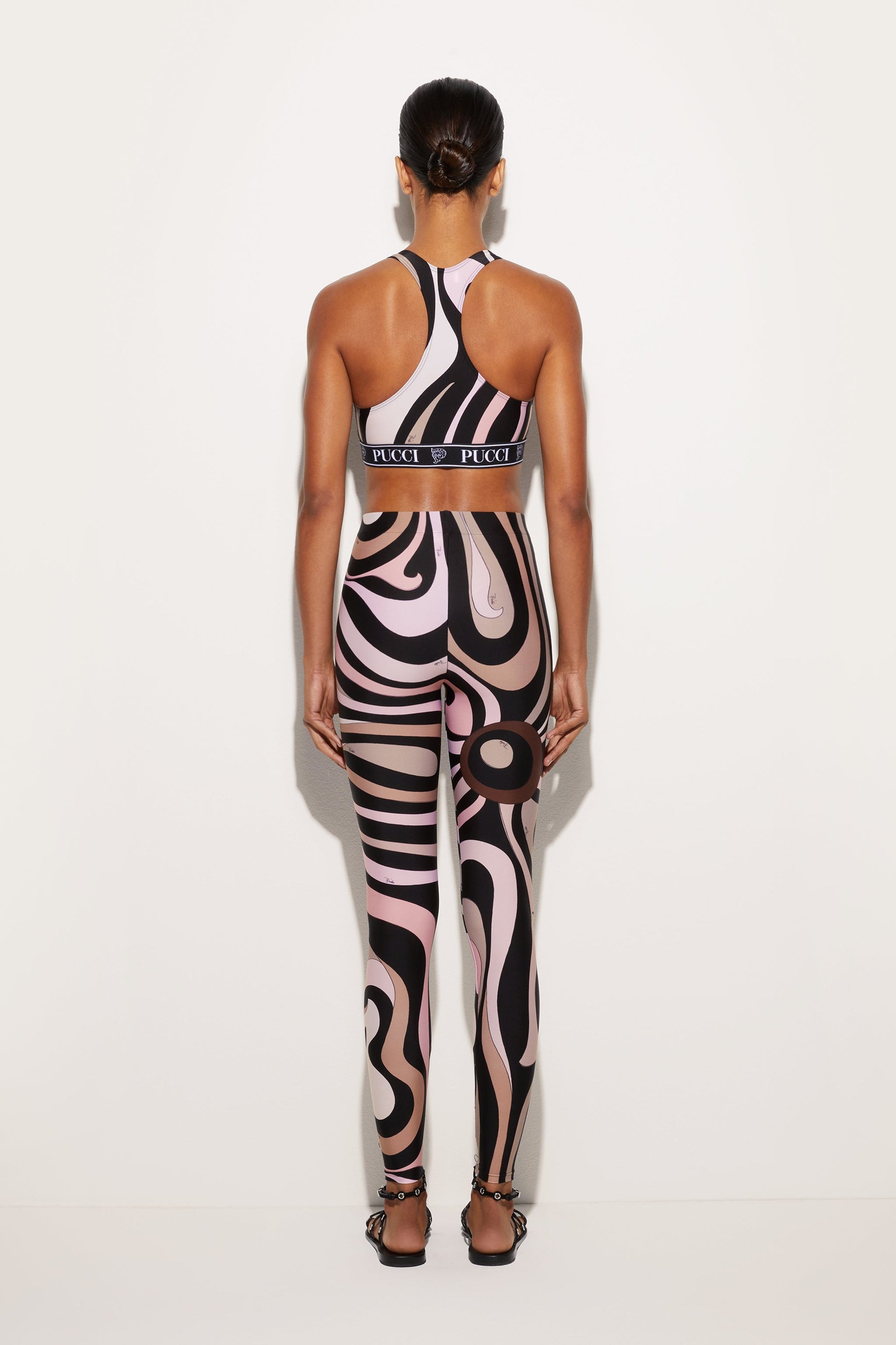 Marmo Print Leggings View 4 - Pucci