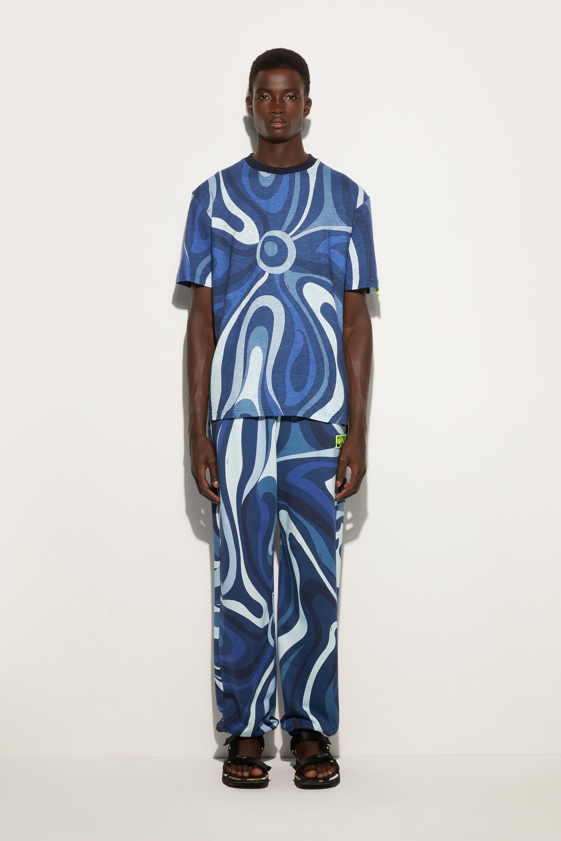 Fleece Joggers View 2 - Pucci
