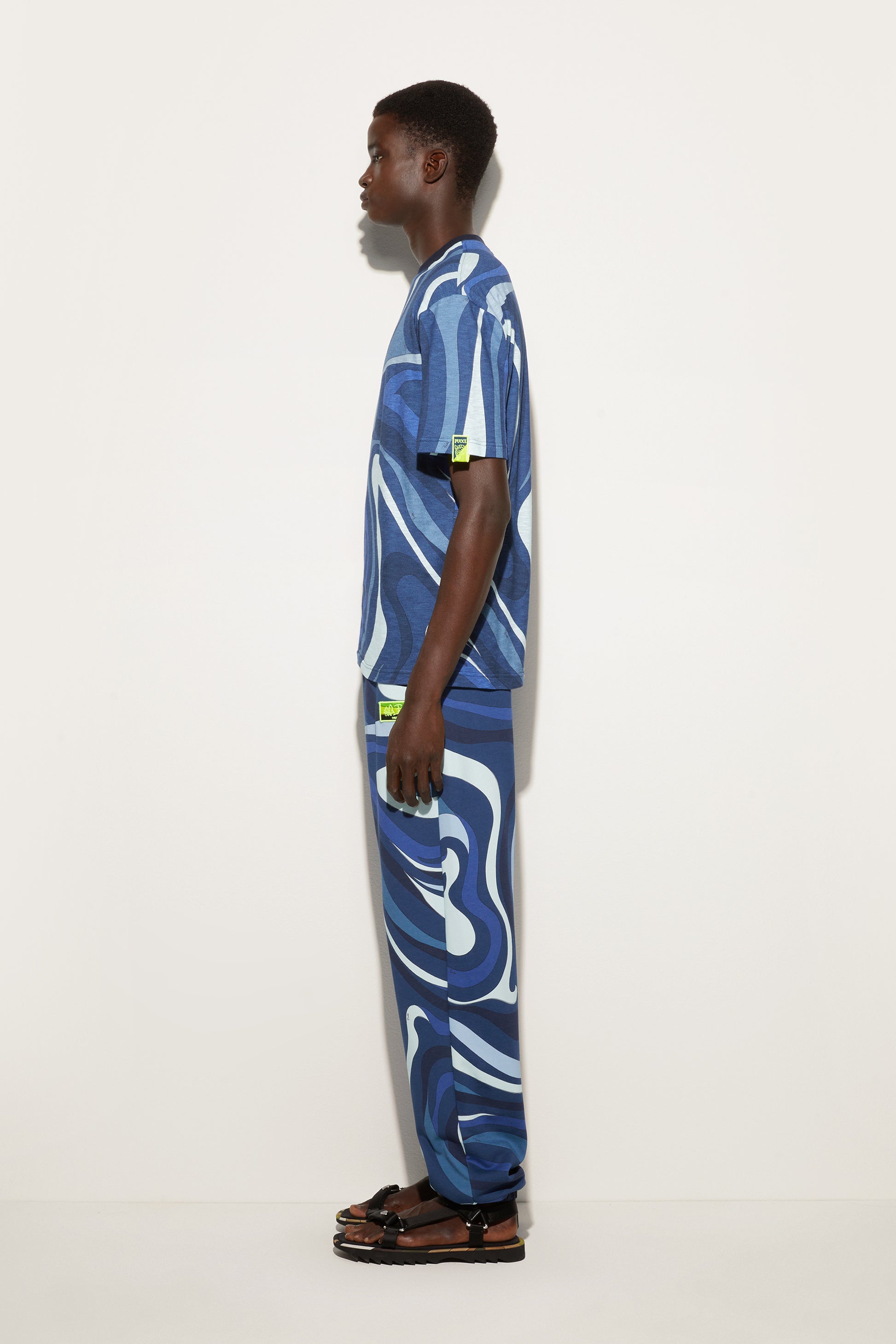 Fleece Joggers View 3 - Pucci