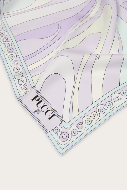 Marmo and Orchidee Print Carre