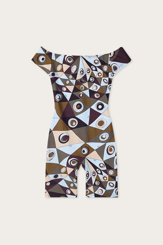 Jumpsuit in Stampa Occhi