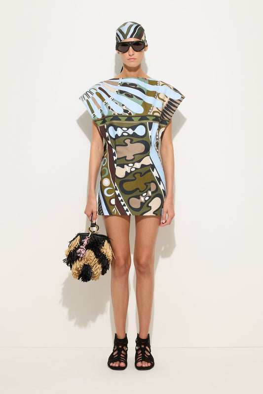 Soleil Print Panama dress