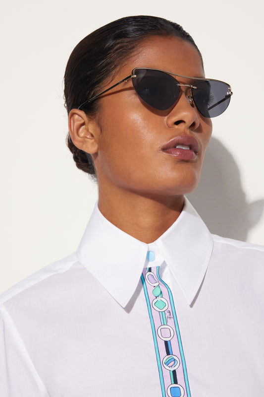 Cat-Eye Sunglasses View 2 - Pucci
