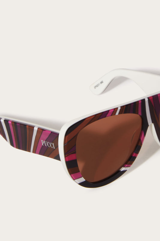 Iride-Print Sunglasses View 4 - Pucci