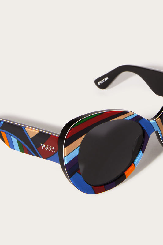 Iride-Print Sunglasses View 4 - Pucci