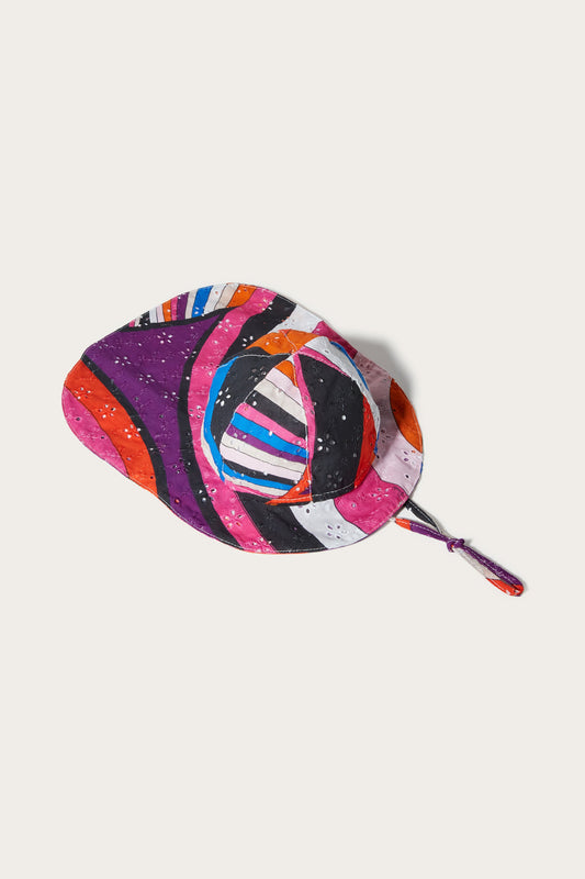 Iride-Print Sun Hat View 2 - Pucci