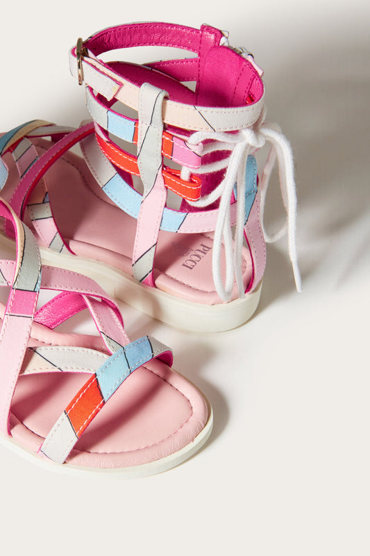 Iride-Print Sandals View 2 - Pucci