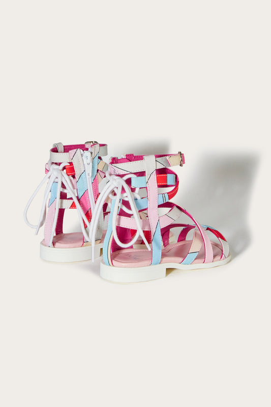 Iride-Print Sandals View 3 - Pucci