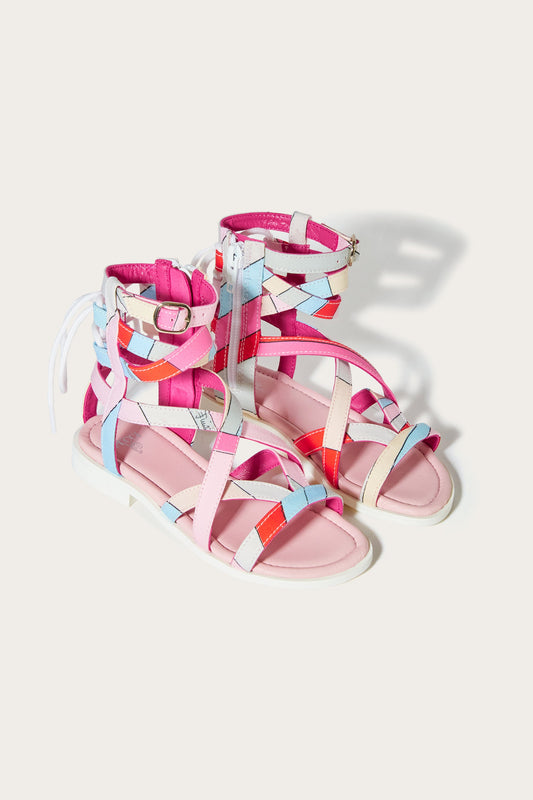Iride-Print Sandals View 4 - Pucci