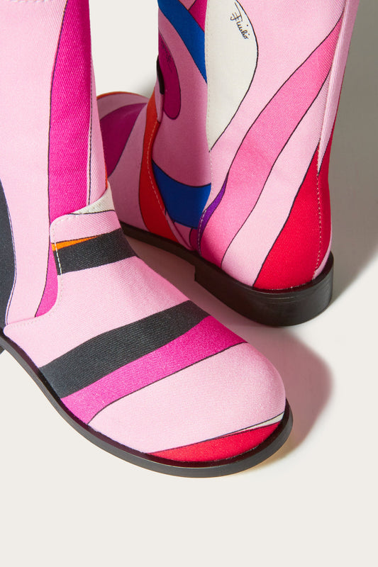 Marmo-Print Boots View 2 - Pucci