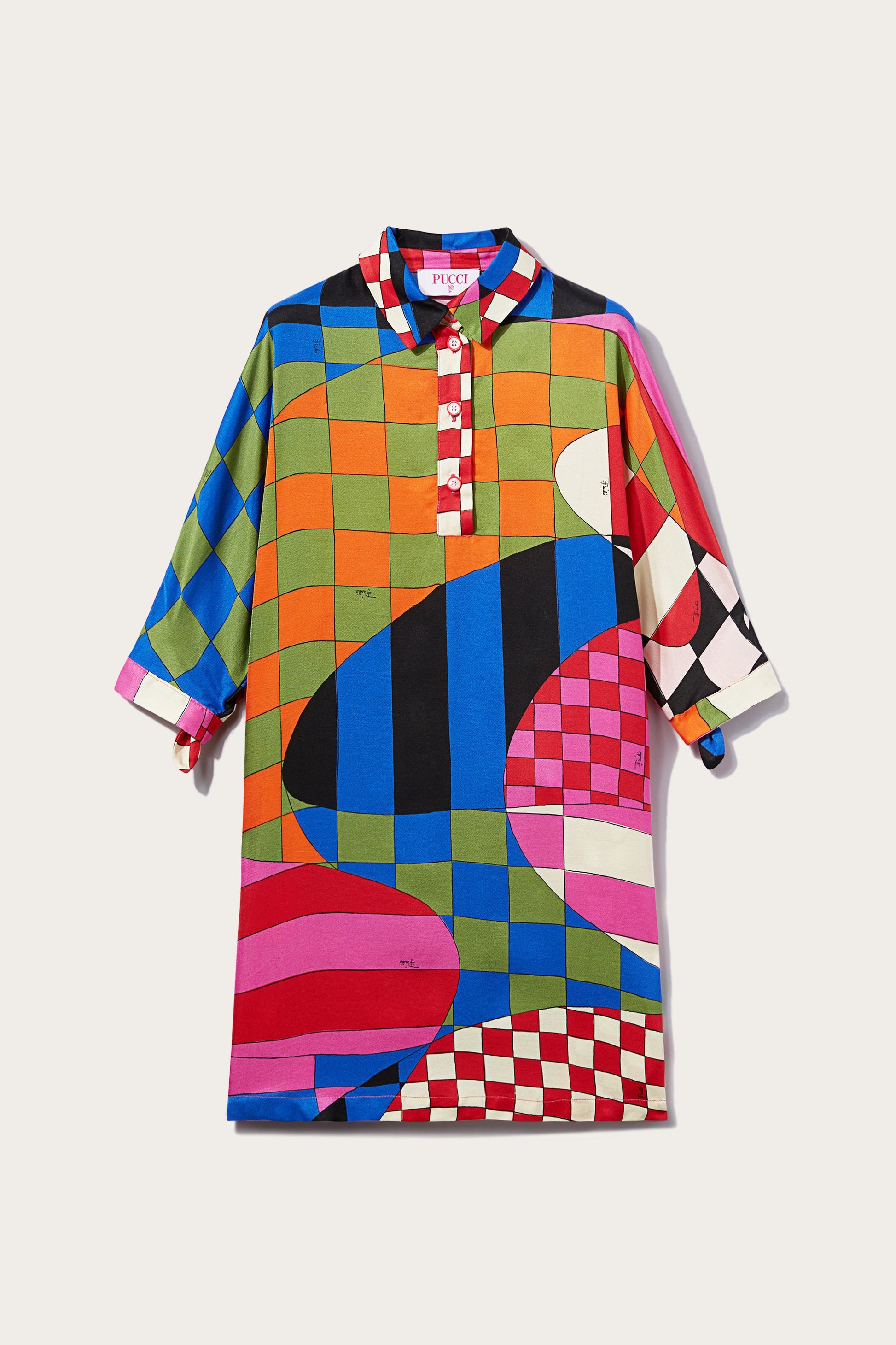 Giardino-Print Dress View 1 - Pucci