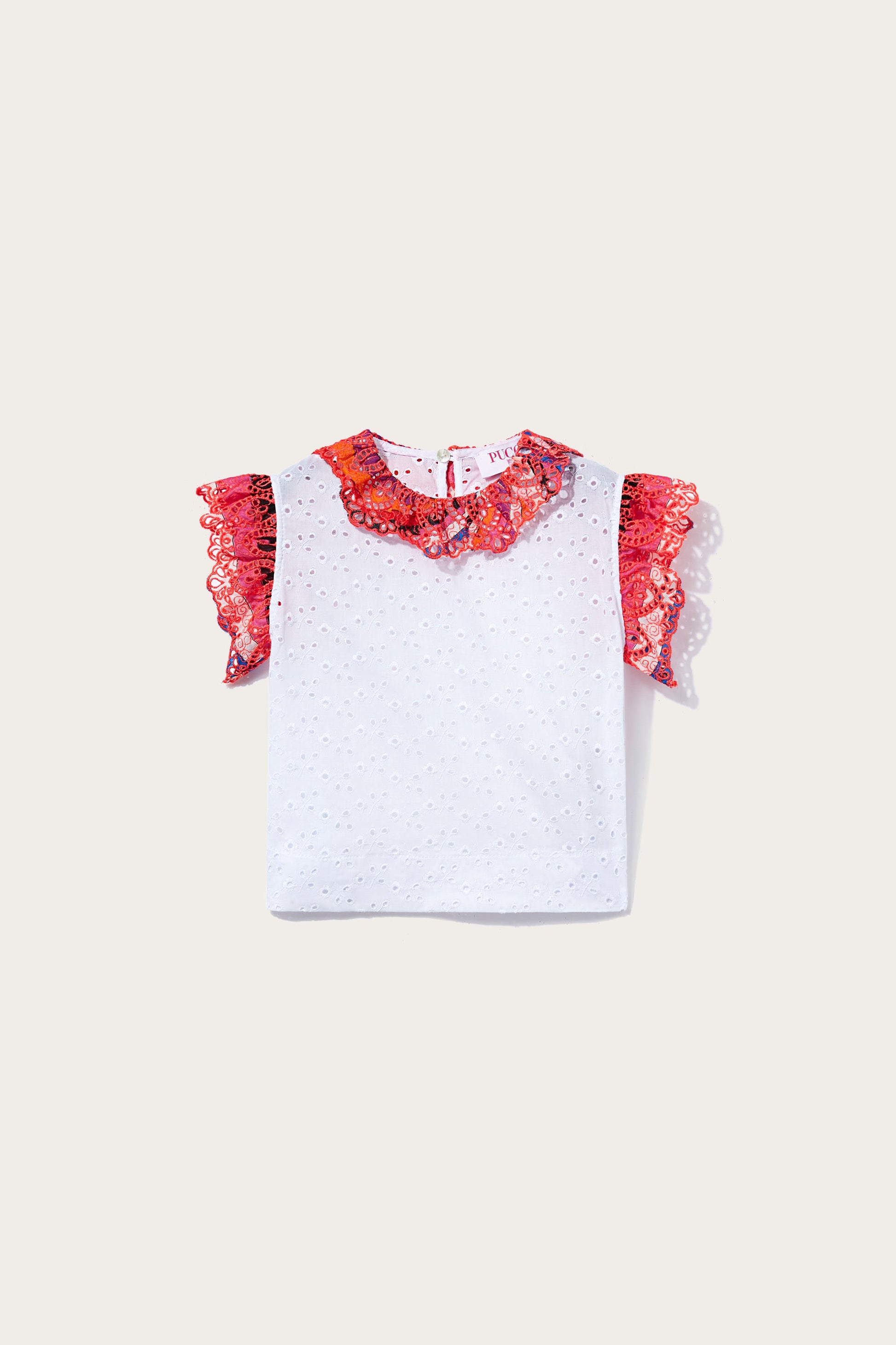 Broderie Anglaise Shirt View 1 - Pucci