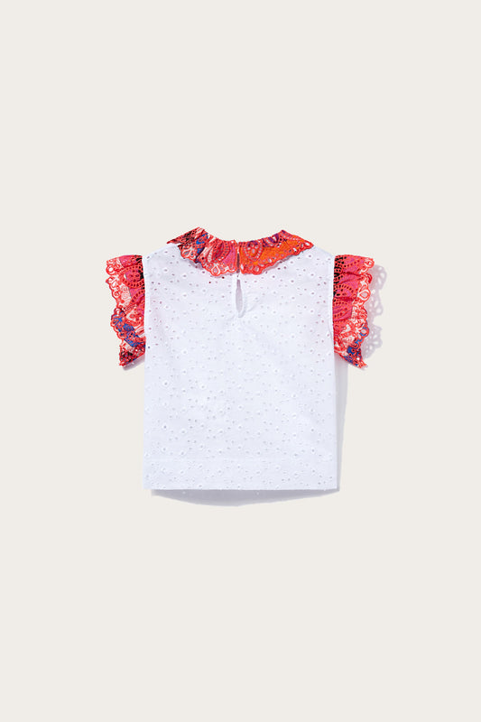 Broderie Anglaise Shirt View 2 - Pucci