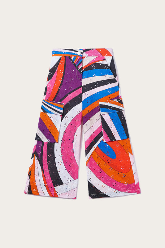 Iride-Print Trousers View 1 - Pucci