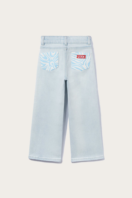 Marmo-Print Jeans View 2 - Pucci