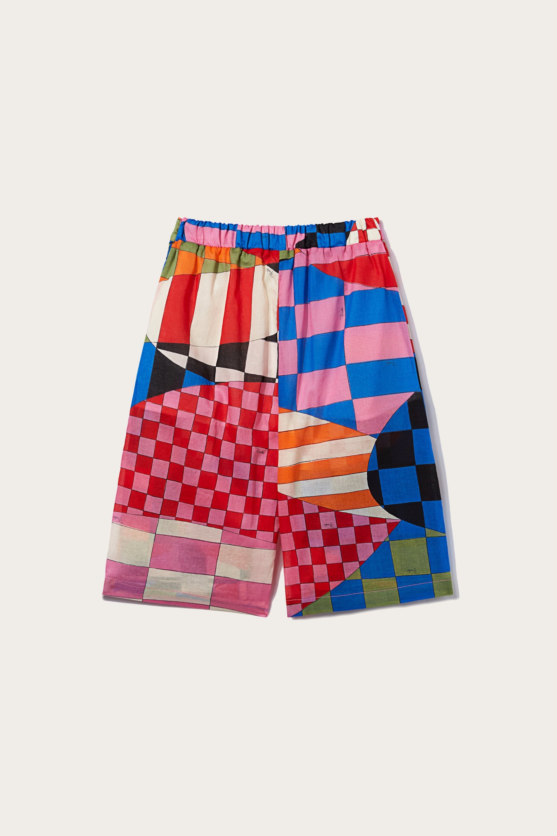 Giardino-Print Shorts View 2 - Pucci