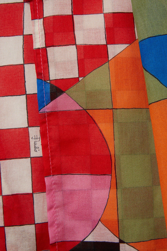 Giardino-Print Shorts View 3 - Pucci