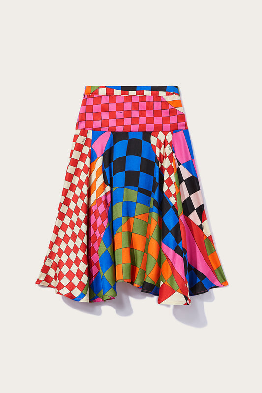 Giardino-Print Skirt View 2 - Pucci