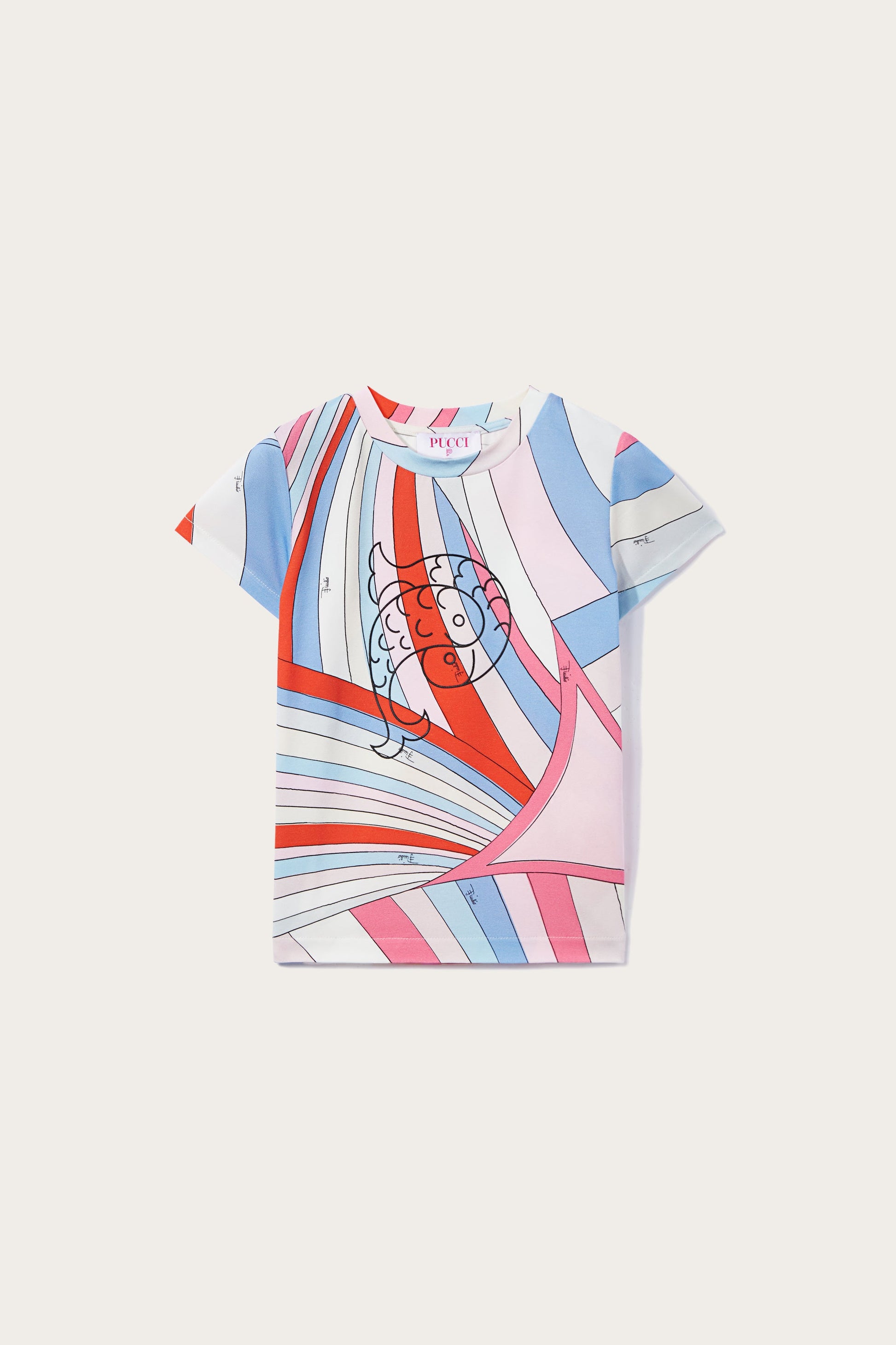 Iride-Print T-Shirt View 1 - Pucci