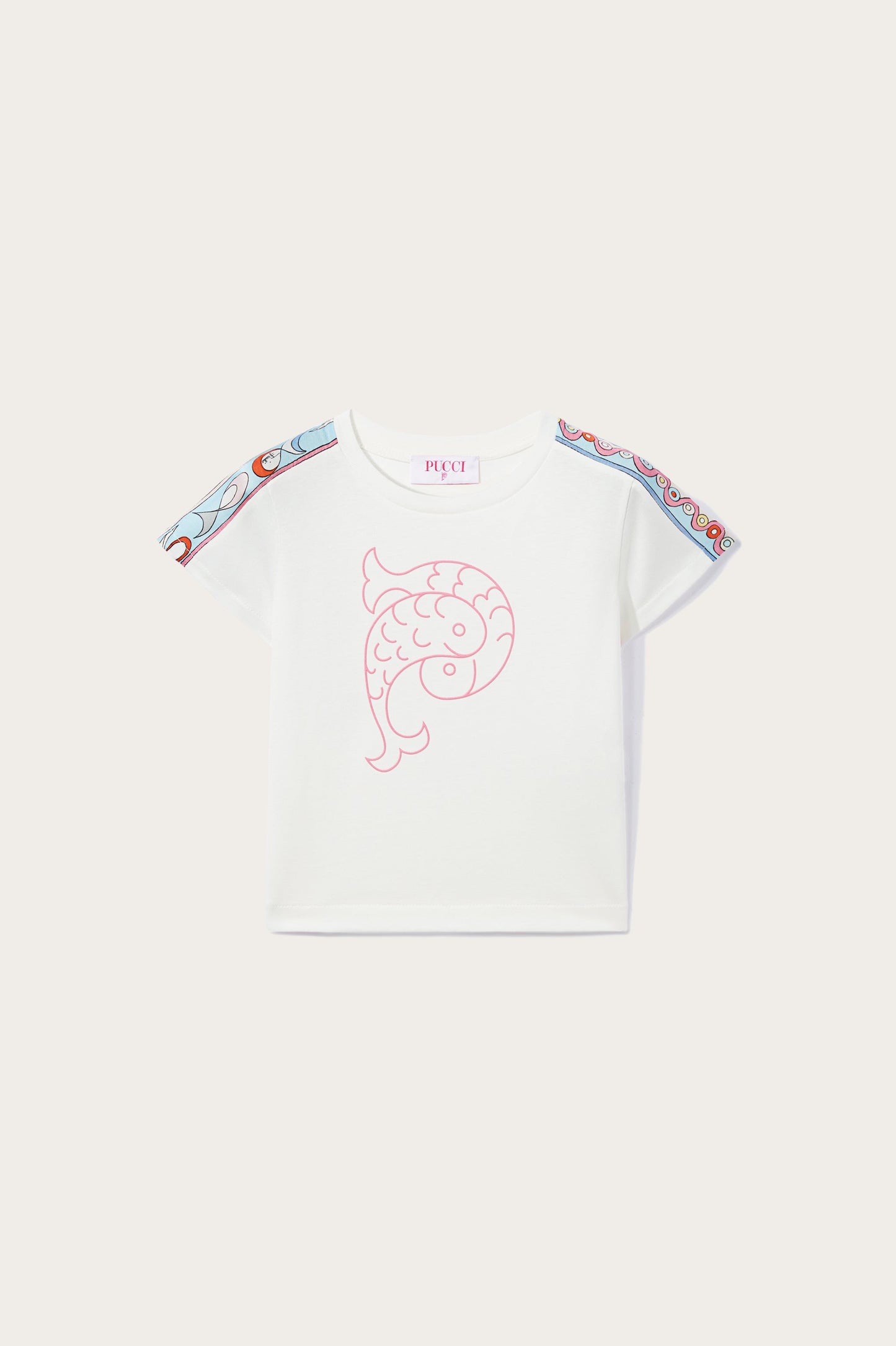 Logo-Print T-Shirt View 1 - Pucci