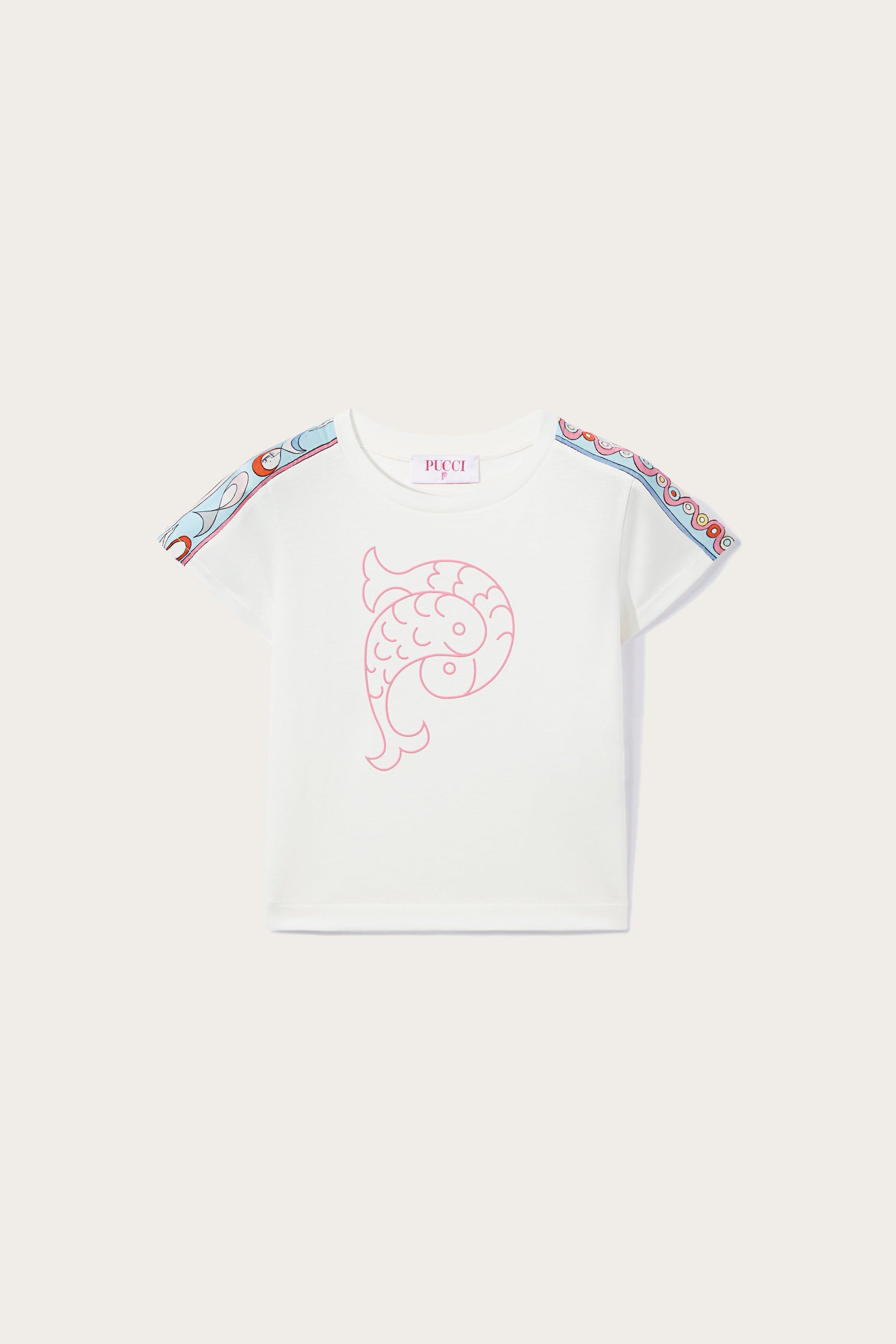 Logo-Print T-Shirt View 1 - Pucci