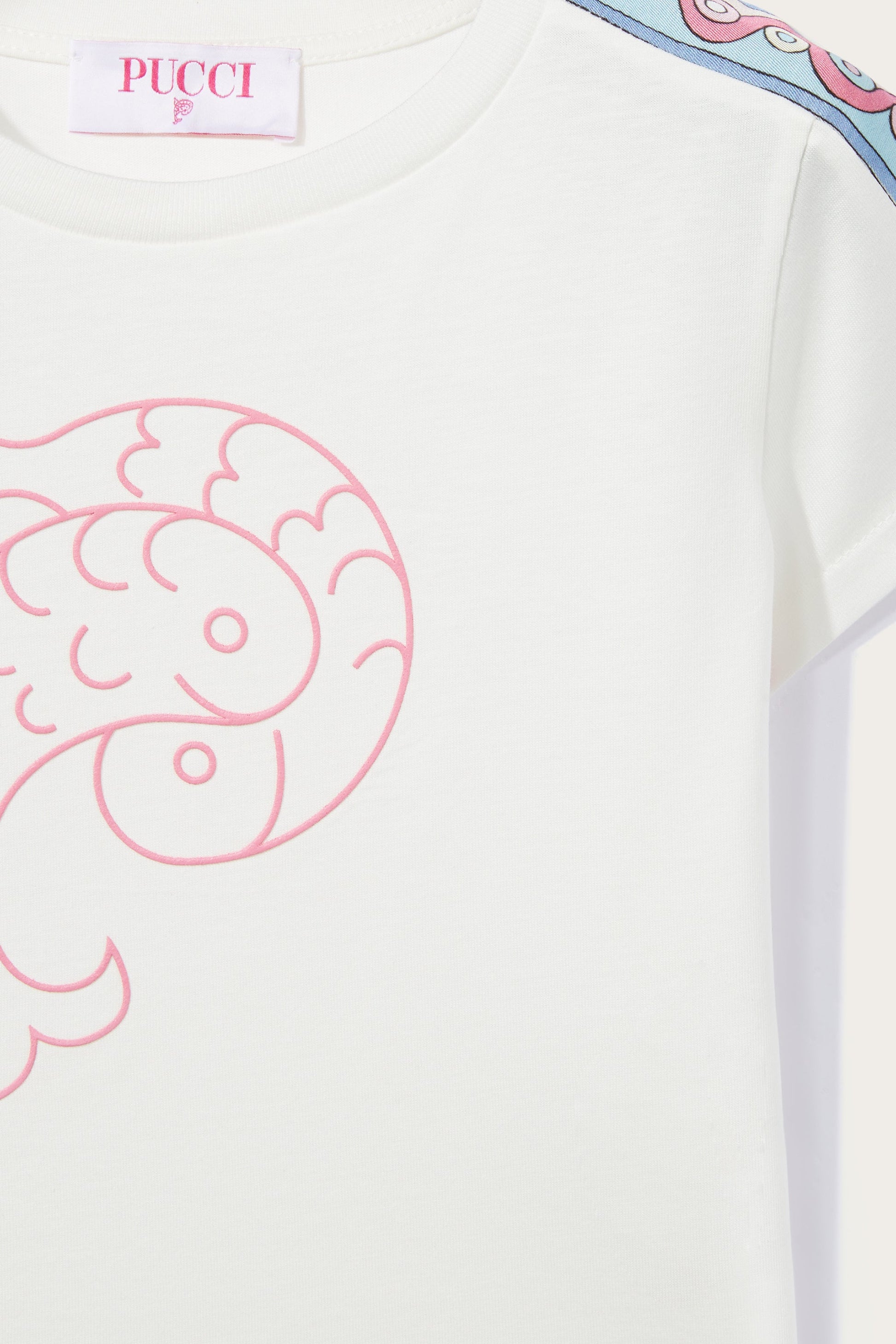 Logo-Print T-Shirt View 3 - Pucci