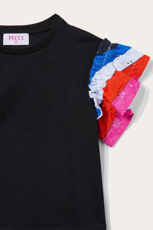 Iride-Print T-Shirt View 3 - Pucci