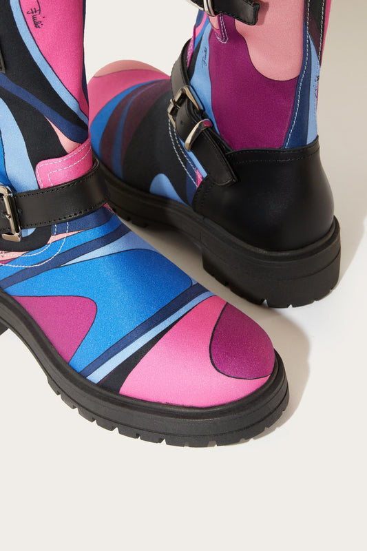 Onde-Print Boots View 2 - Pucci