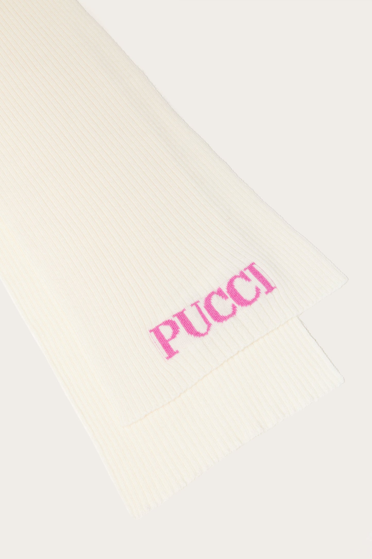 Logo-Intarsia Scarf View 3 - Pucci