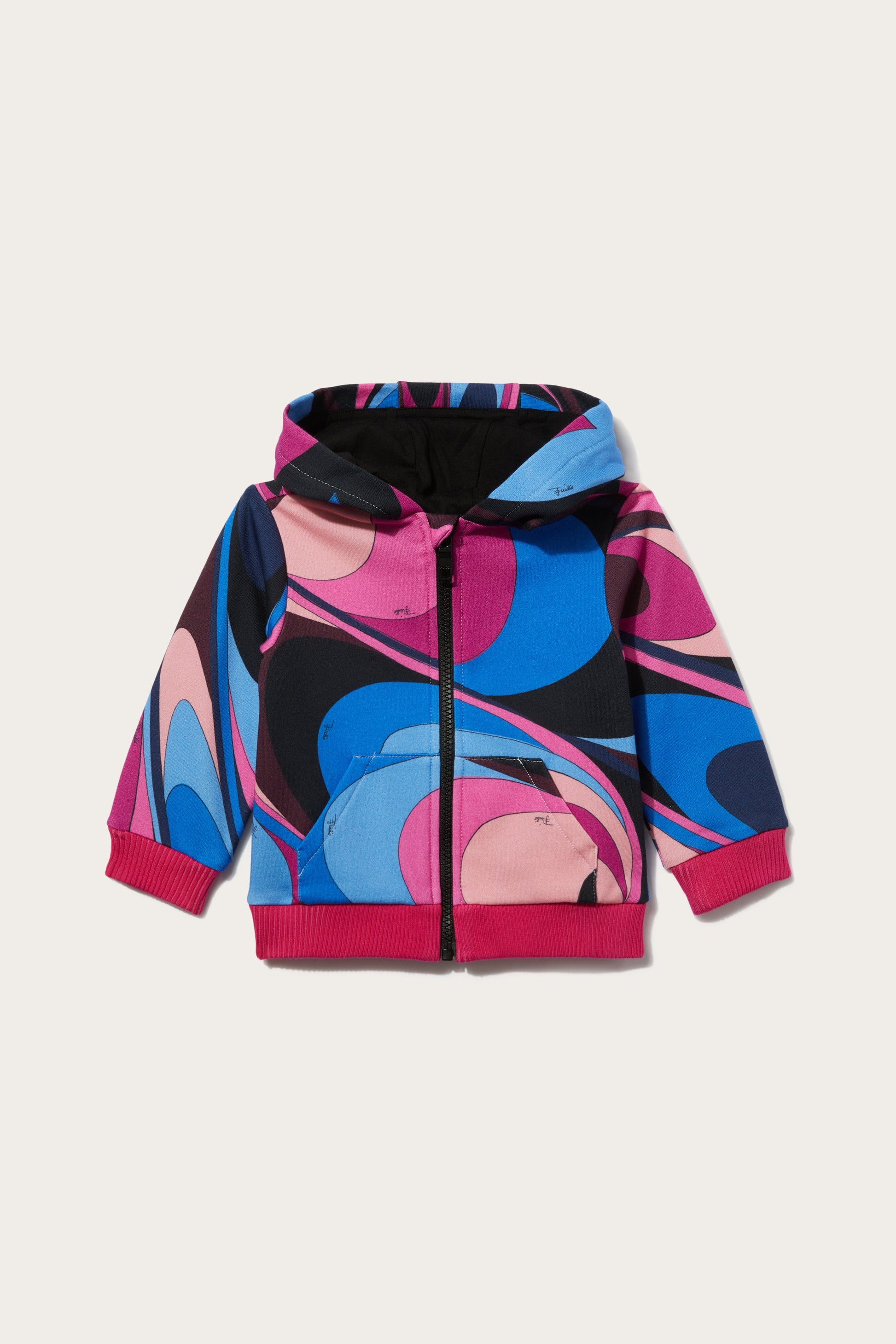 Onde-Print Hoodie View 1 - Pucci