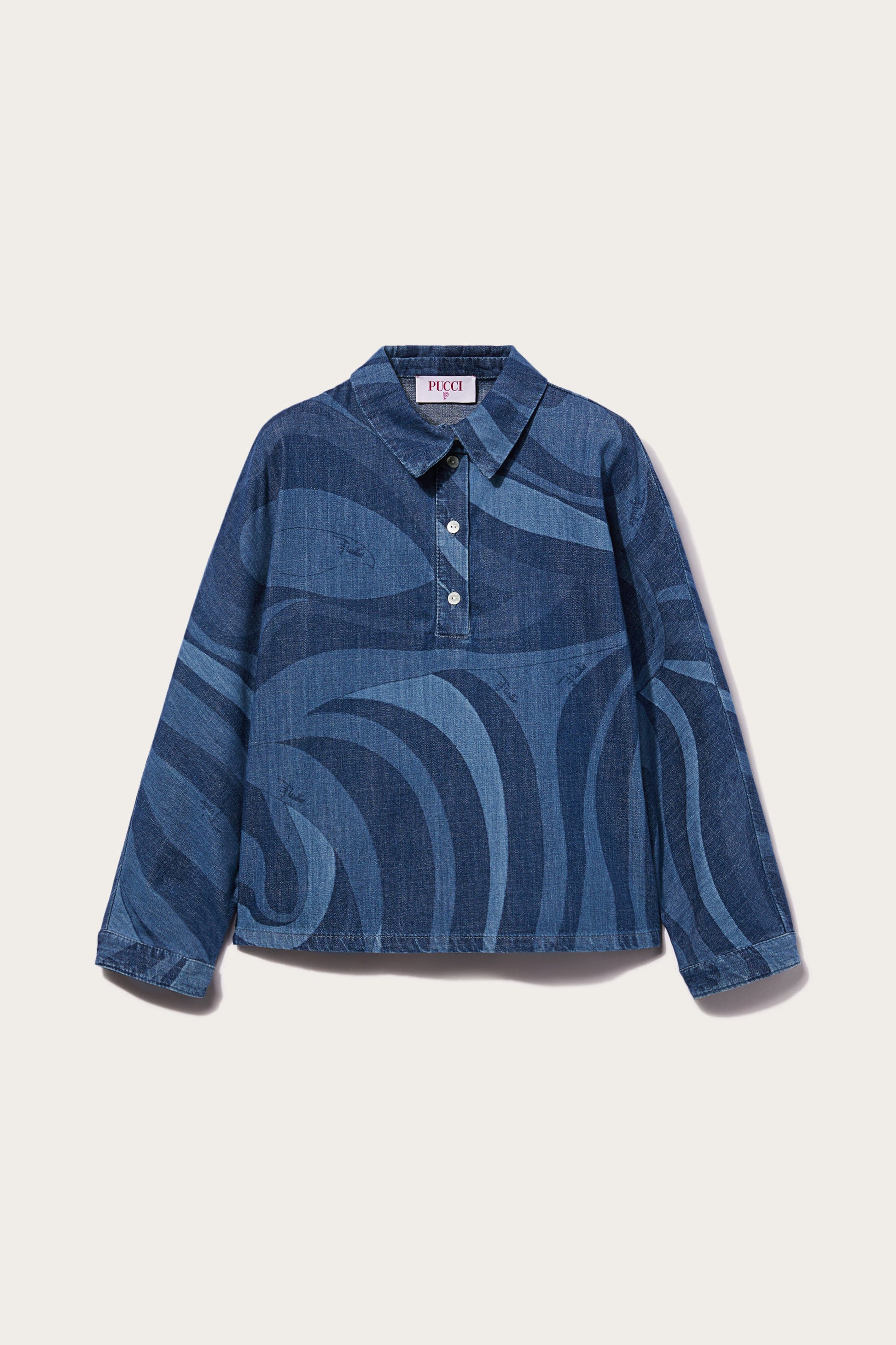 Marmo-Print Shirt View 1 - Pucci