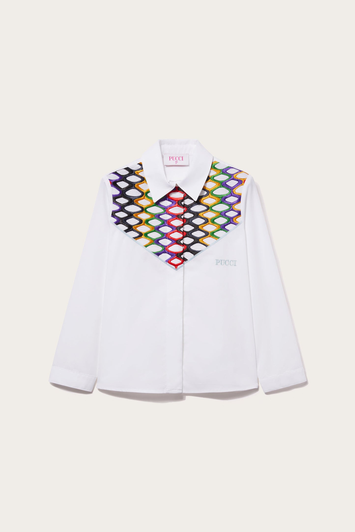 Vivara-Embroidered Shirt View 1 - Pucci