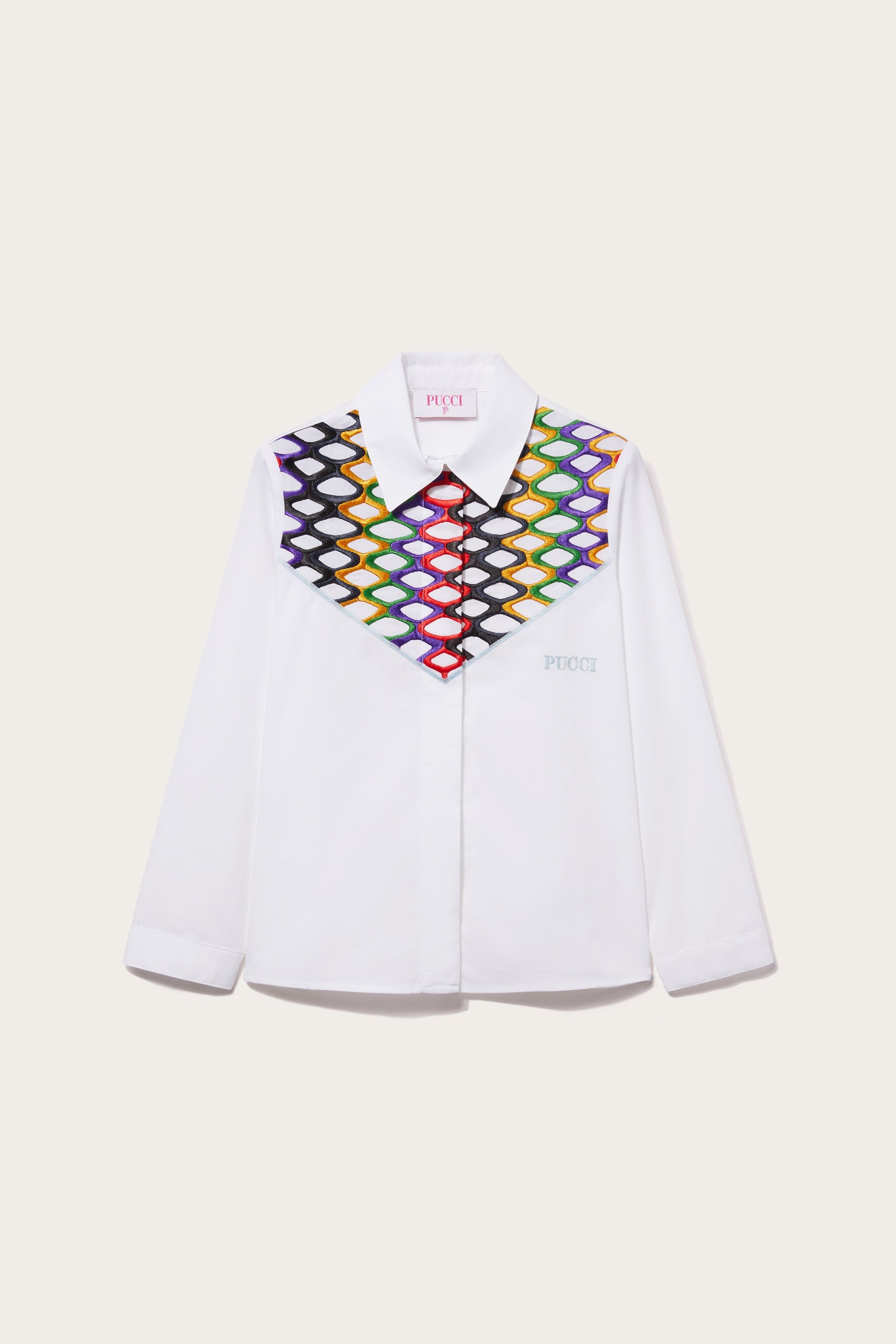 Vivara-Embroidered Shirt View 1 - Pucci