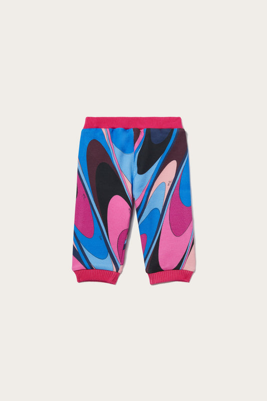 Onde-Print Sweatpants View 2 - Pucci