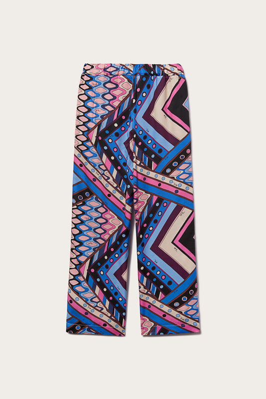 Vivara-Print Trousers View 2 - Pucci
