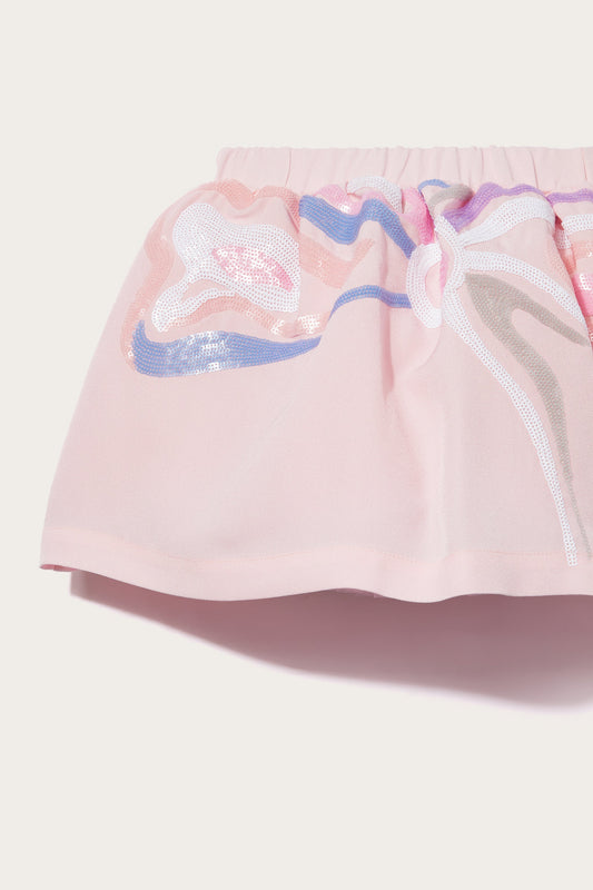 Marmo-Embellished Skirt View 3 - Pucci