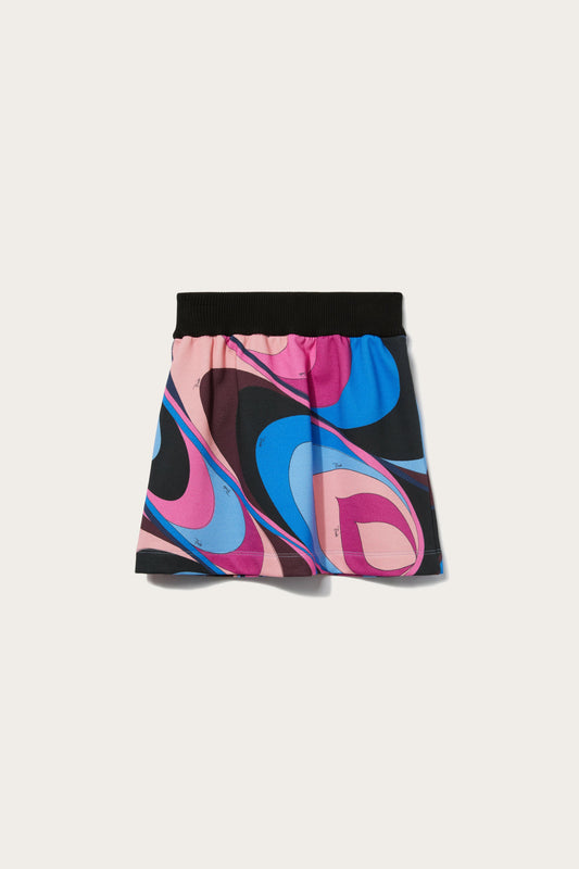 Onde-Print Skirt View 2 - Pucci